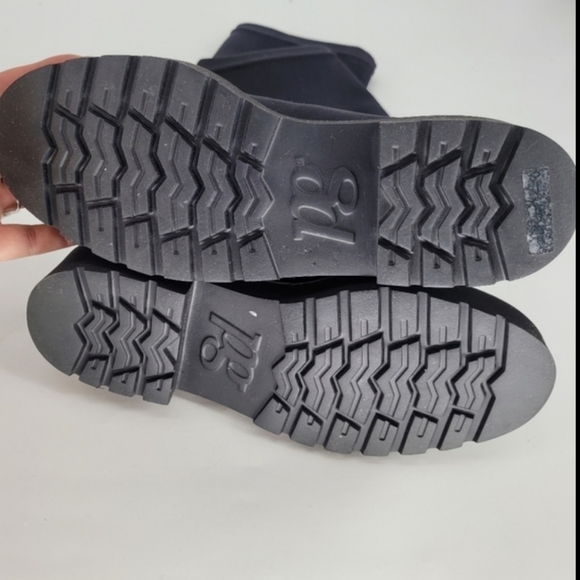 New Paul Green long classy stretchy round toe black boots size UK 4   US 6.5 - Picture 5 of 11